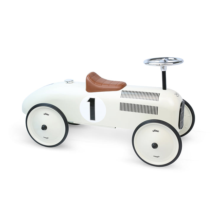 Porteur Voiture Vintage Blanc Vilac French Blossom