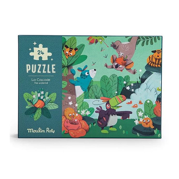 Puzzle Phosphorescent La Cascade - Moulin Roty – French Blossom