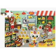 Puzzle 48 pcs Au Supermarché - Petit Monkey