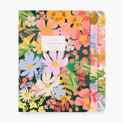 set de 3 carnets - marguerite