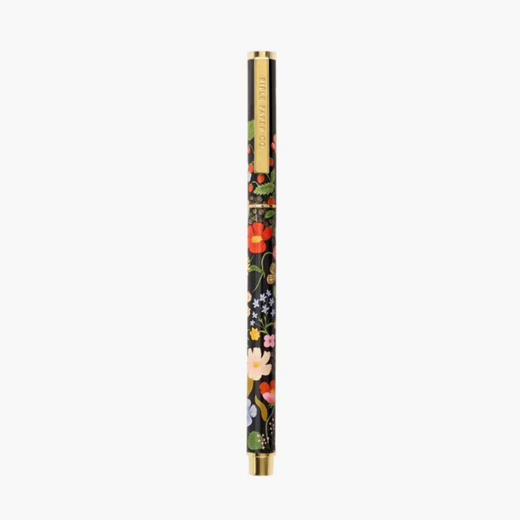 RIFLE PAPER CO - Stylo rechargeable - strawberry fields 