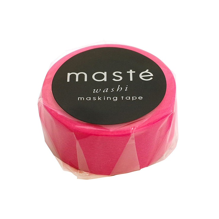 Ruban adhésif - Washi Tape Rose Néon