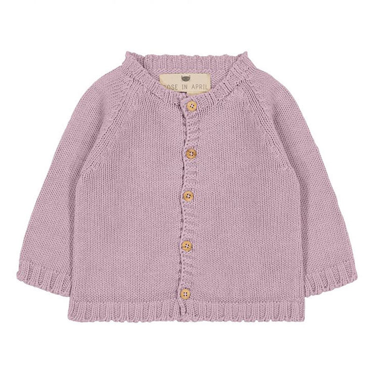 Cardigan Gaby lila - Rose in April