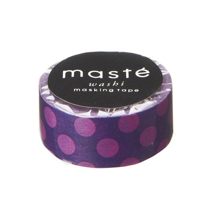 Ruban adhésif - Washi Tape Pois Violets
