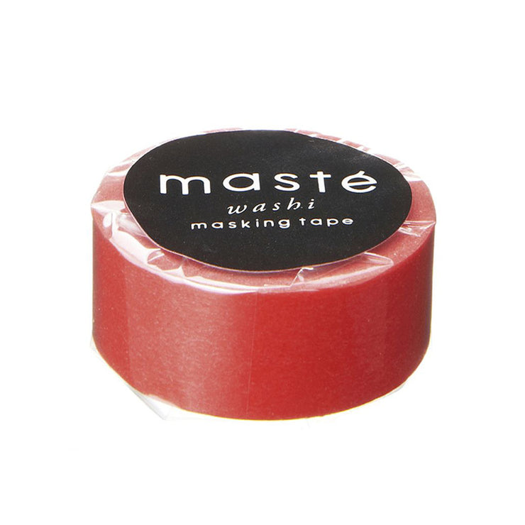 Ruban adhésif - Washi Tape Rouge Néon