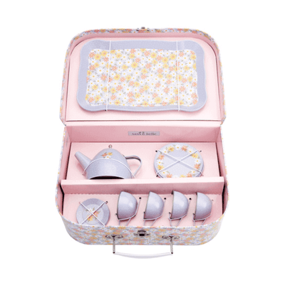Sass & Belle - adorable Dinette pour enfants marguerite - rose et violet - superbe cadeau petite fille 
