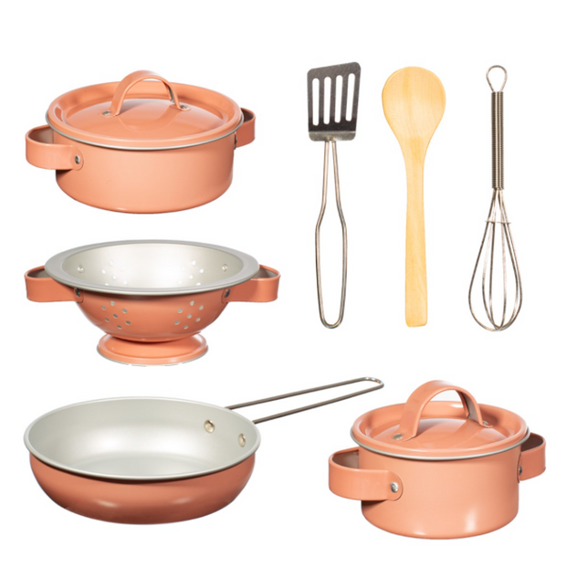 Sass & Belle - Set de cuisine pour enfant - étoiles - ustensiles et plaques de cuisson