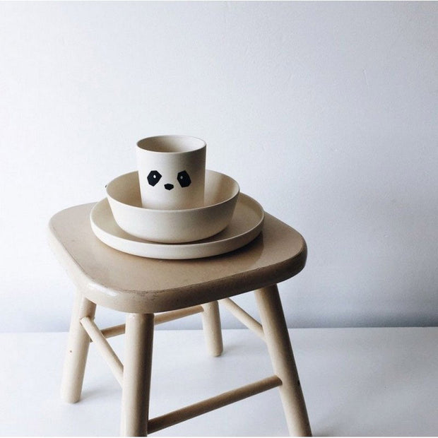 Set de vaisselle en bambou - Liewood - Panda
