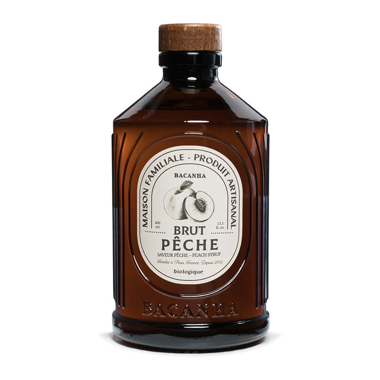 Sirop Brut Bio Pêche - Bacanha