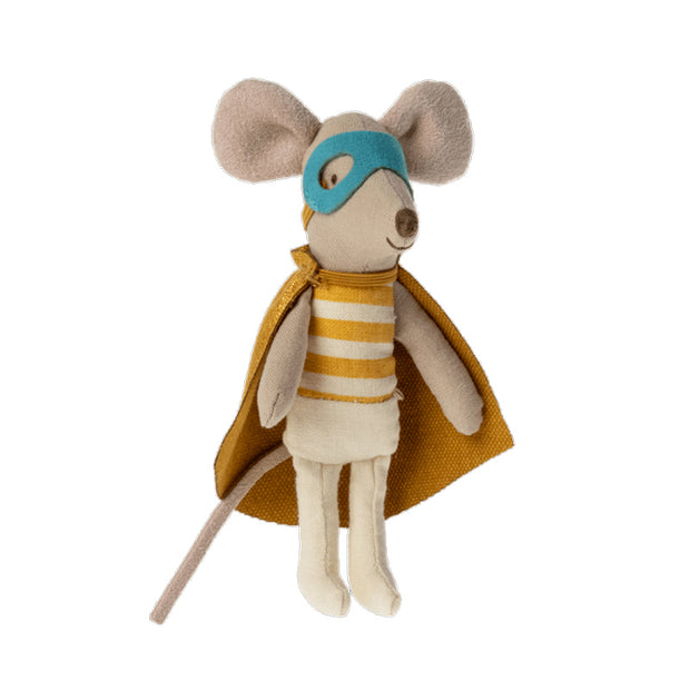 Figurine Souris - Super-Héro Petit Frère