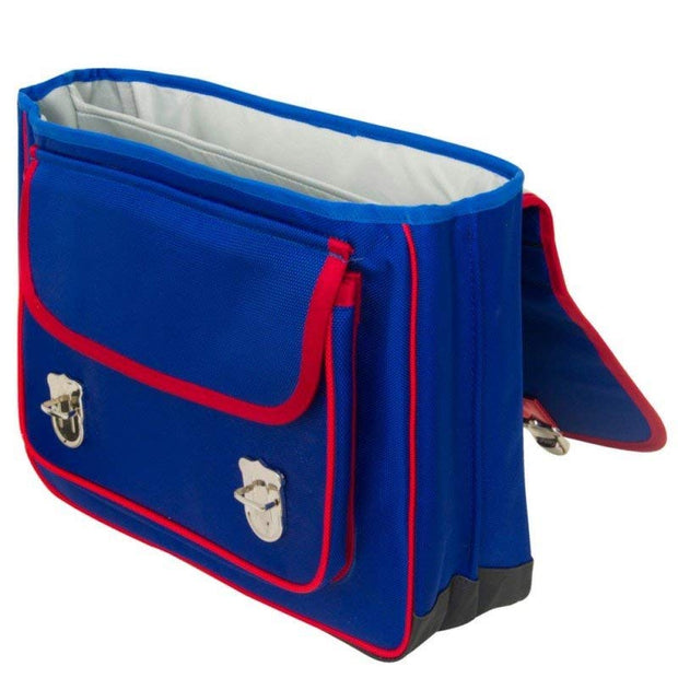 Grand Cartable Bleu - Masque Rouge