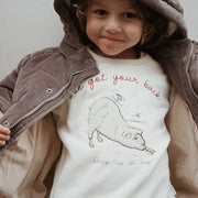 Sweatshirt Lou Antique Blanc - Konges Slojd