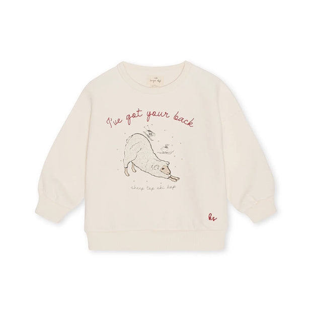Sweatshirt Lou Antique Blanc - Konges Slojd