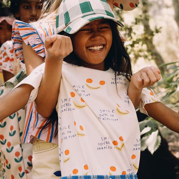 T-shirt Smile - Tinycottons