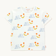 T-shirt Smile - Tinycottons