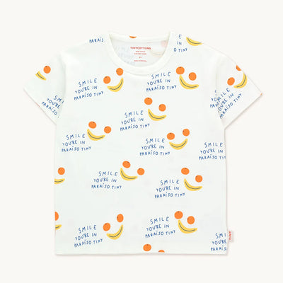 T-shirt Smile - Tinycottons