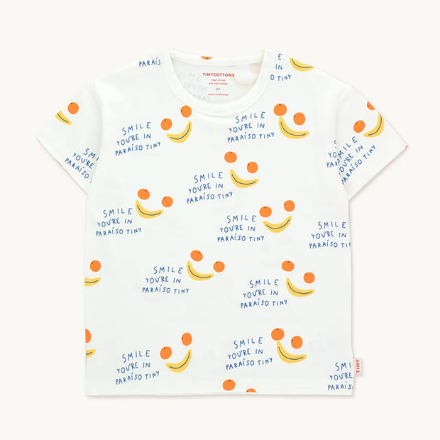T-shirt Smile - Tinycottons