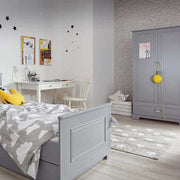 Tapis gris - Etoiles blanches -Lorena Canals