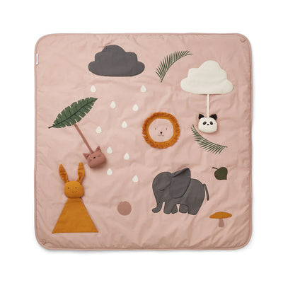 Tapis d'éveil Glenn - Rose