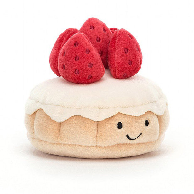 Jellycat - Doudou Tarte aux fraises