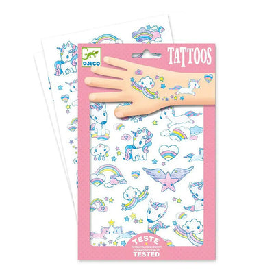 Tatouages éphémères - Licornes