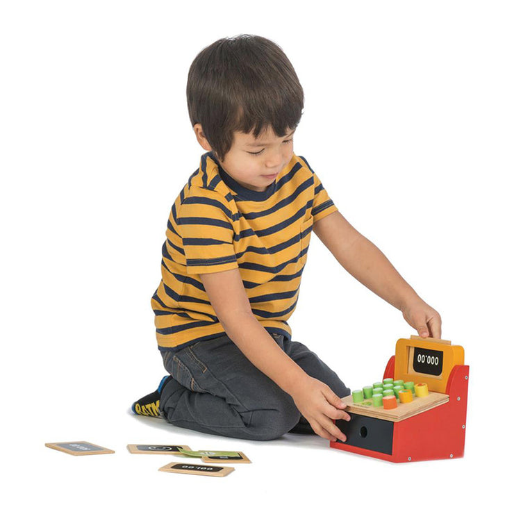 Caisse Enregistreuse en Bois - Tender Leaf
