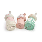 Figurines en Bois Famille Lapin - Tender Leaf