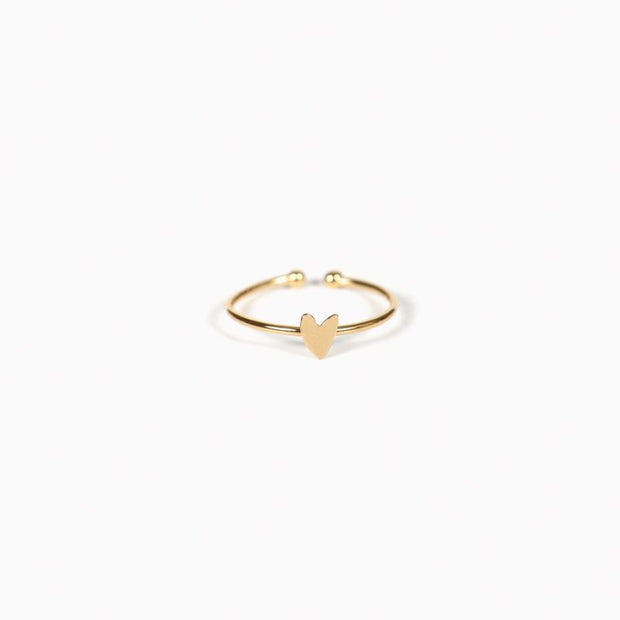 Bague Grant - laiton Doré or fin - TITLEE