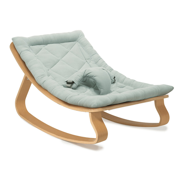 Transat bébé LEVO Hêtre / Coussin Farrow