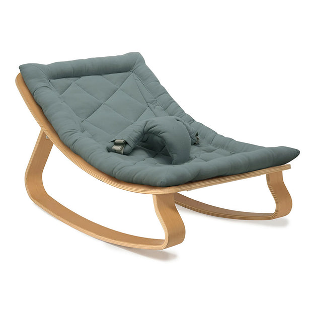 Transat bébé LEVO Hêtre / Coussin Orage