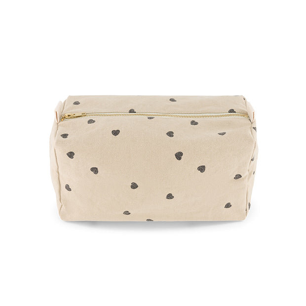 Trousse de Toilette Cœur Sable - Rose In April