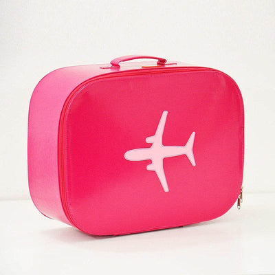 Valise Avion Vinyl - Fushia