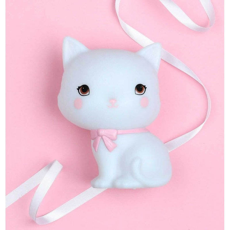 Veilleuse Chat en Silicone: Douce Compagnie pour les Nuits