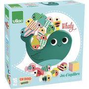 VILAC - jeu d'équilibre en bois - whaly la baleine