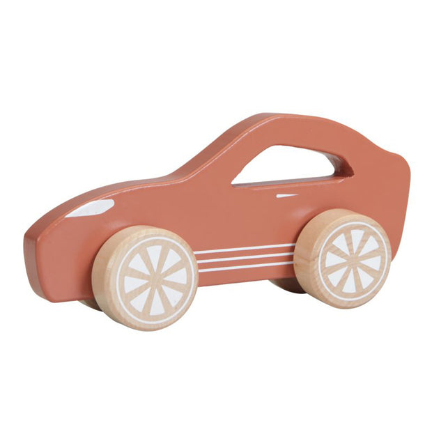 Voiture de sport en bois - Rouille