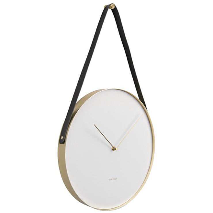 Horloge murale - Blanche