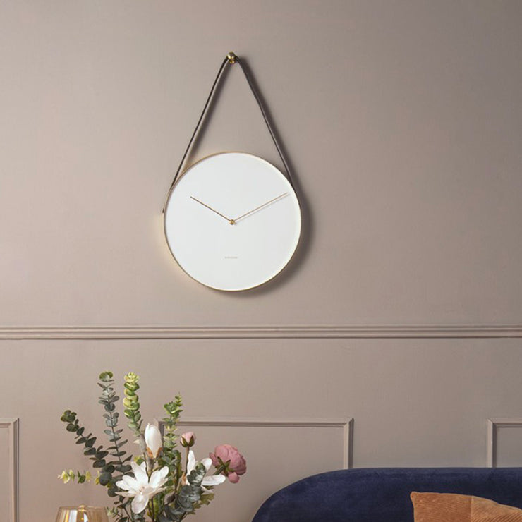Horloge murale - Blanche