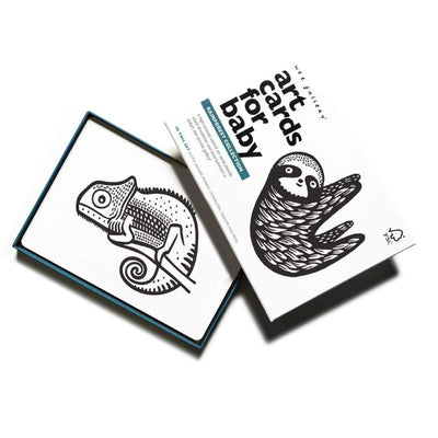 WEE GALLERY - cartes imagier - rainforest - éveil enfant