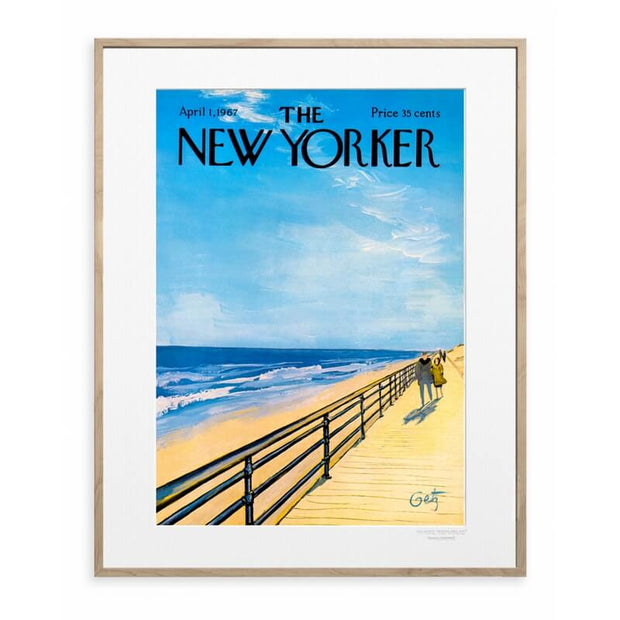 Affiche The New Yorker " Plage " - Image Republic
