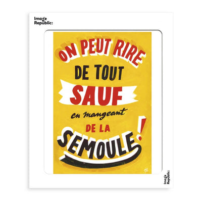 Affiche " Semoule " - Image Republic