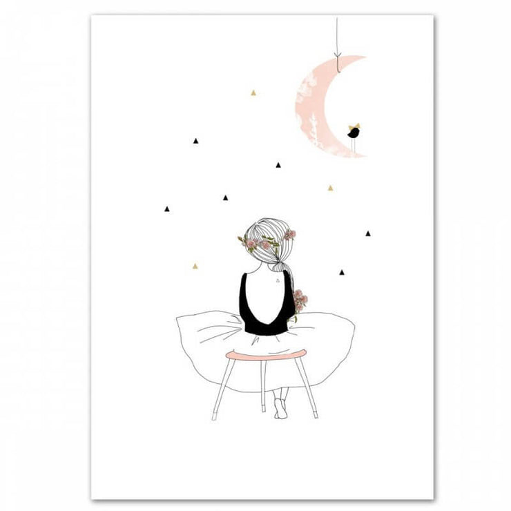 Affiche enfant "Muse" créée par My Lovely Thing