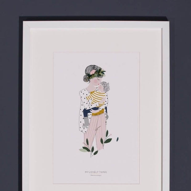 Affiche enfant "Marcel moutarde" - My Lovely Thing