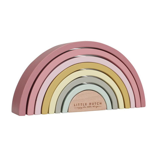 jouet en bois arc-en-ciel little dutch