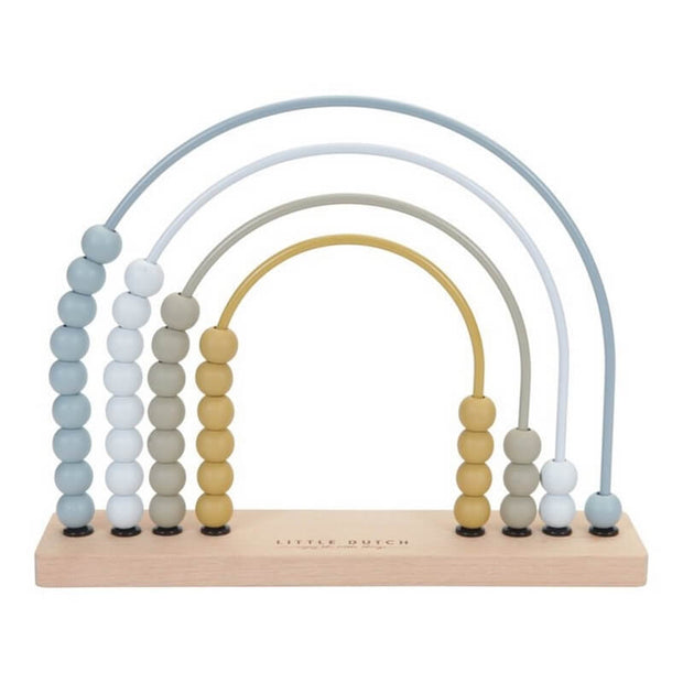 Boulier Arc-en-ciel Bleu - Little Dutch