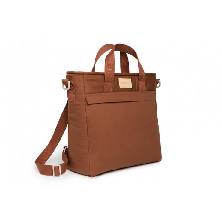 Sac à Dos à Langer Imperméable Clay Brown - Nobodinoz