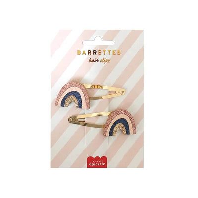 Barrettes Cheveux Arc-en-ciel - La Petite Epicerie