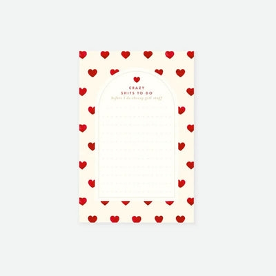 Bloc-Notes "Heart" - All The Ways To Say