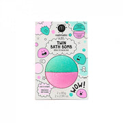 Boule de bain duo - Rose & Lagon