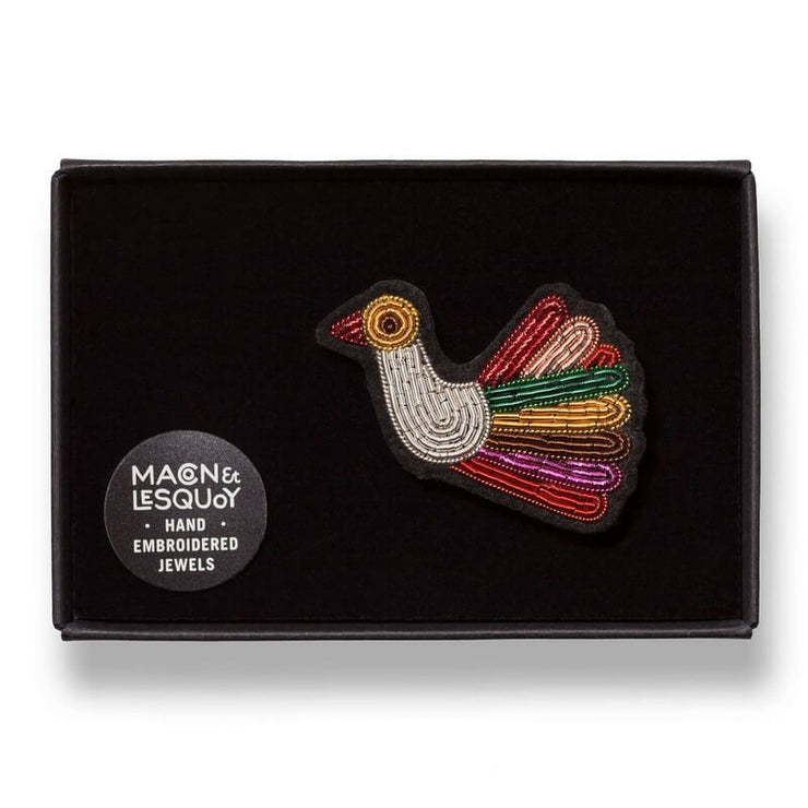 Broche Oiseau - Macon et Lesquoy