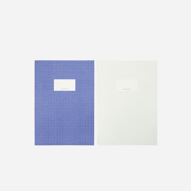 Carnet d'études - Bleu/Vert